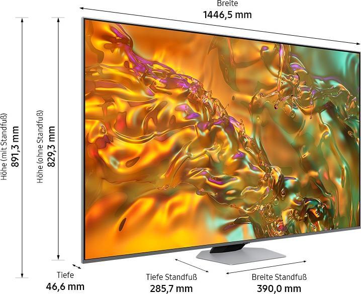Produktbild Samsung GQ65Q80DATXZG (65", Q80D, QLED, 4K, 2024)