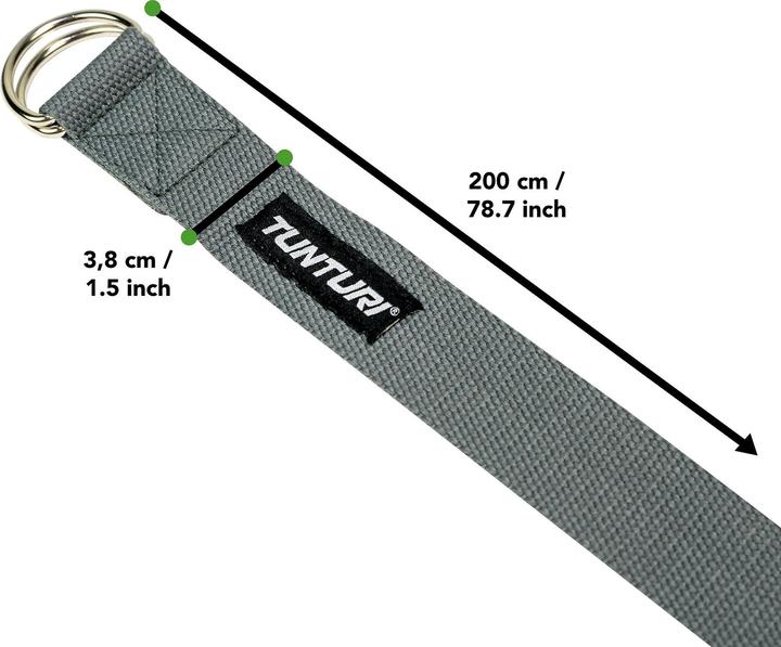 Actual product image Tunturi Yoga Strap Riemen