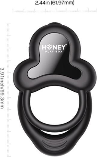 Immagine prodotto Honey Play Box Anello vibrante doppio per il cazzo nero (75372, LEGO DC)