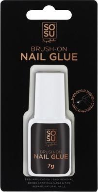 Sosu Cosmetics - Glue for artificial nails Brush-On (Nail Glue) 7 g (Nagelkleber)