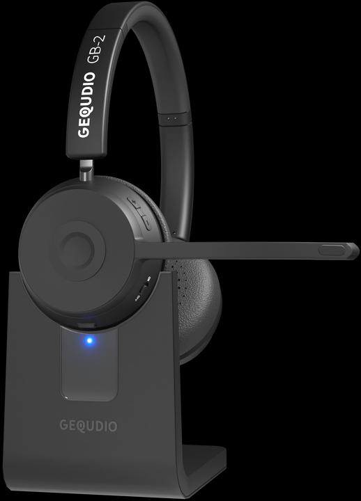 Gequdio Bluetooth Headset GB-2 mit Ladestation (Kabellos)