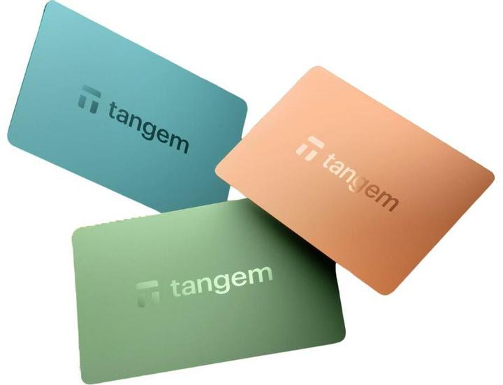 Tangem 2.0 - 3 Card Set - Pastel (Bitcoin, Weitere)