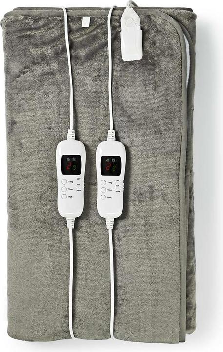 Actual product image Nedis Electric duvet | Underblanket | 2 persons | 160 x 140 cm | 9 heat settings | washable (160 x 140 cm)