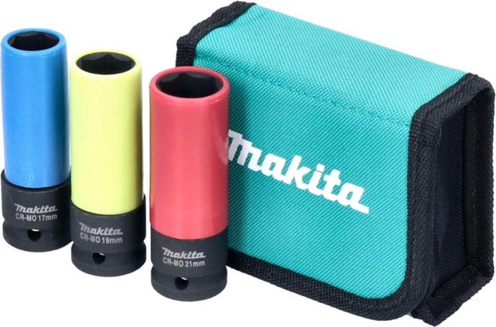 Produktbild Makita Steckschlüssel-Set (21 mm, 19 mm, 17 mm)