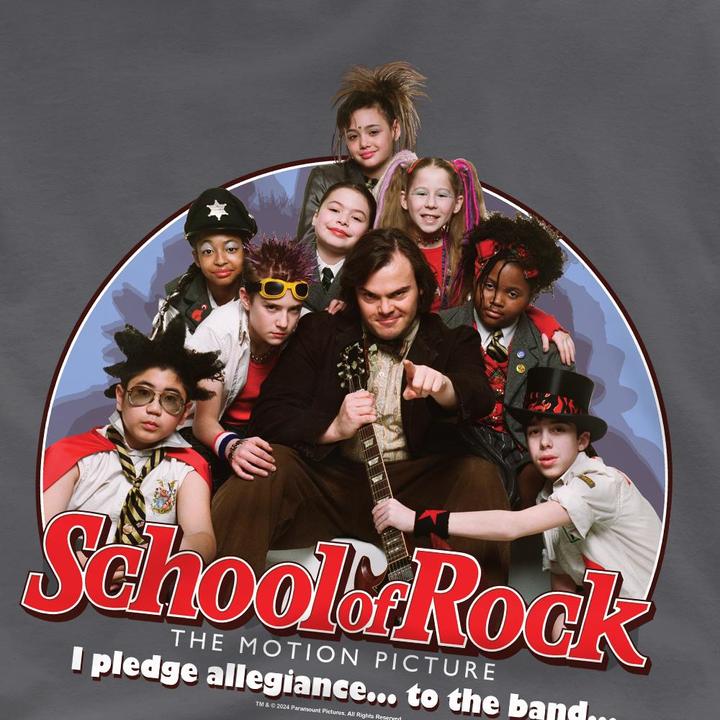Immagine prodotto School Of Rock I Pledge Allegiance Maglietta Uomo (XXL)