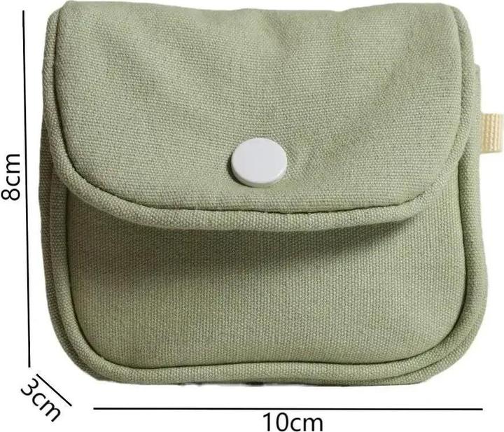 Only-Bags.Store Portable coin wallet new solid colour mini cash wallets