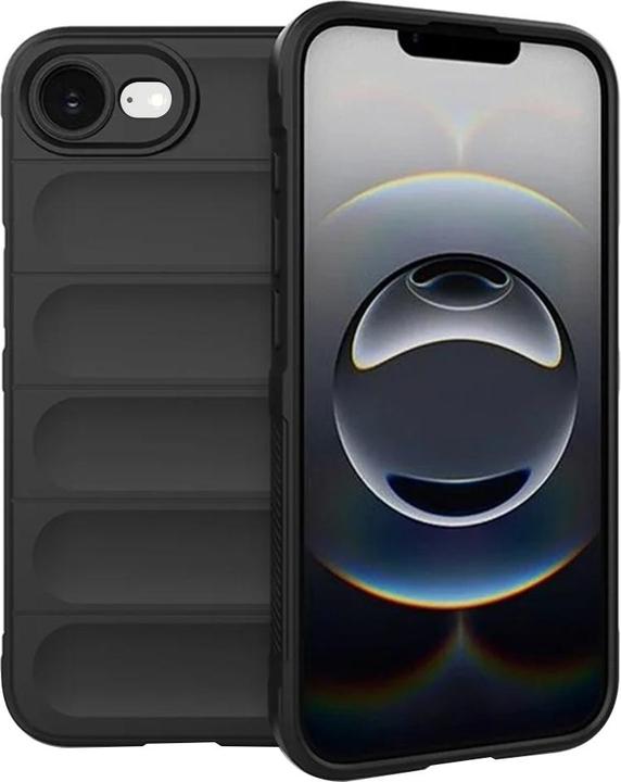 Actual product image Techsuit - Magic Shield - iPhone 16e - Black (Apple iPhone 16e)