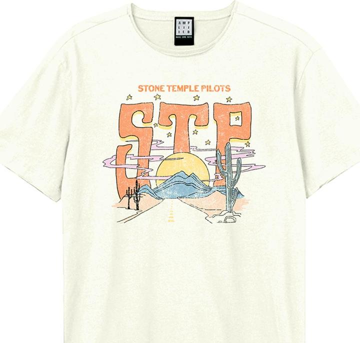 Actual product image Amplified Unisex Adult Desert Highway Stone Temple Pilots T-Shirt (XXL)