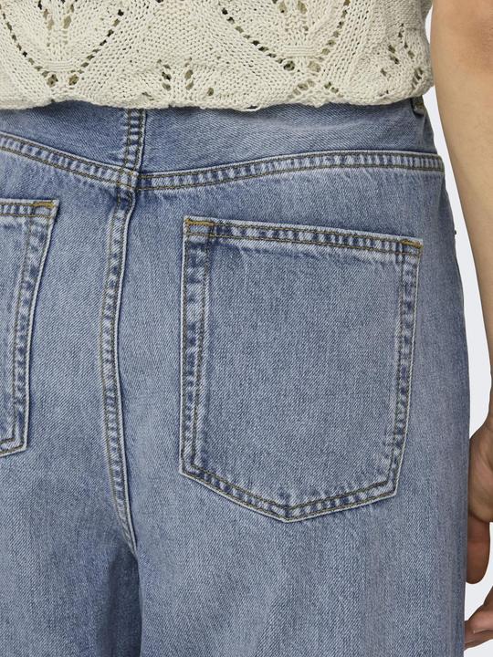 Produktbild Only Lockerer Sitz, verkürzt Hohe Taille Jeans Weit geschnitten jeans (31)