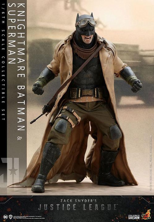 Actual product image Hot Toys Zack Snyder's Justice League "Knightmare Batman & Superman" 1/6 Scale Figure Set