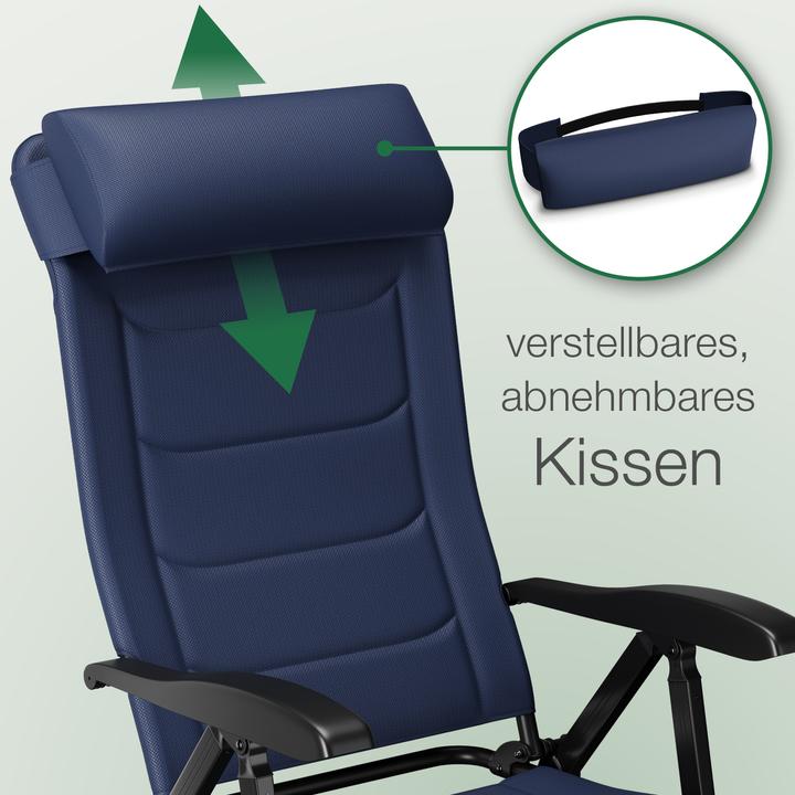 Image du produit Aktivshop Klappstuhl aktiv Camping mit Beinauflage