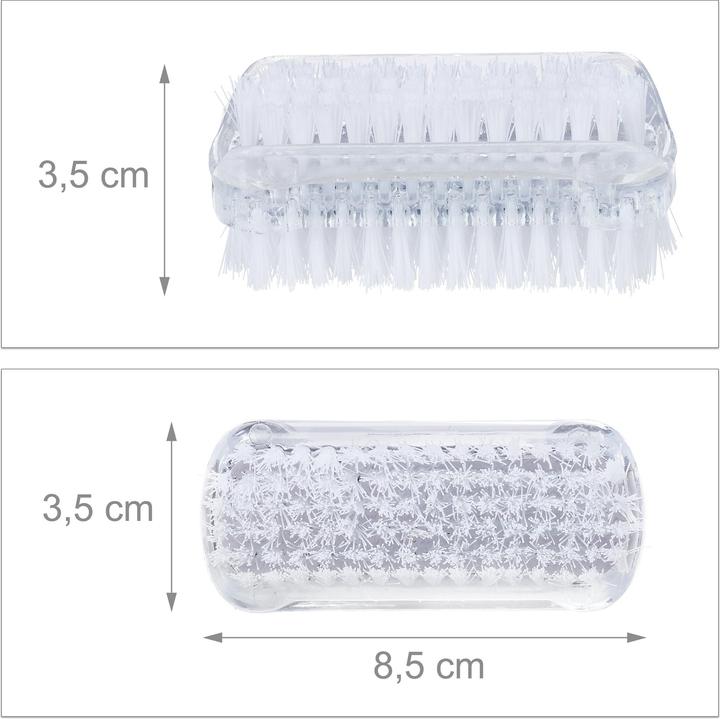 Actual product image Relaxdays Nail brush