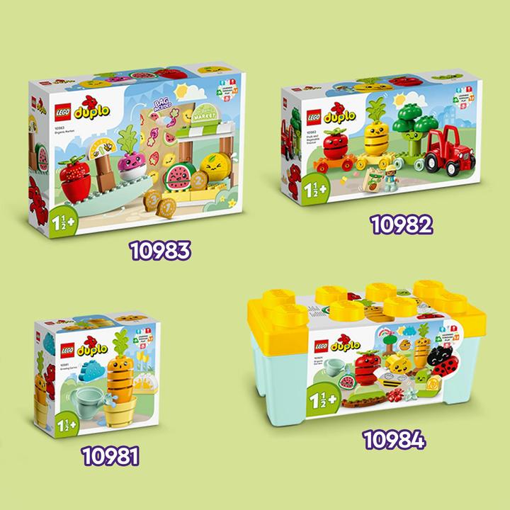 Produktbild LEGO Obst- und Gemüse-Traktor (10982)