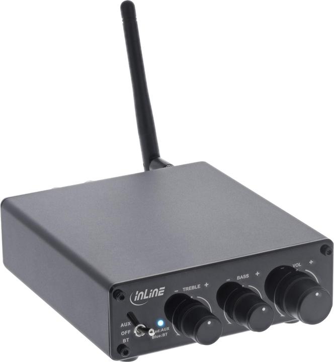 InLine Bluetooth 5.3 audio receiver with 96 watt amplifier (Receiver)