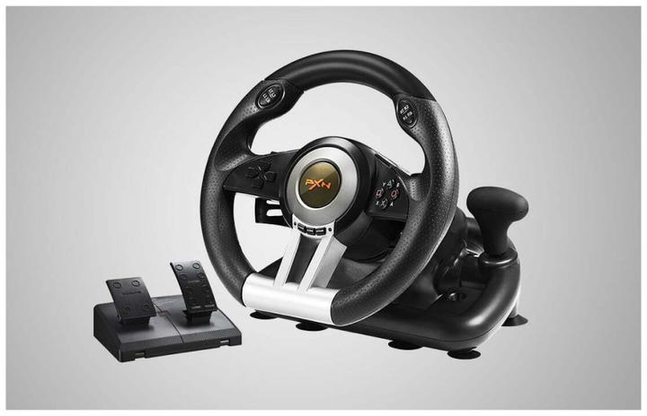Immagine prodotto PXN Volante da gioco PXN-V3 (PC / PS3 / PS4 / XBOX ONE / SWITCH) (PS3, PS4, Xbox One S, PC, Switch)