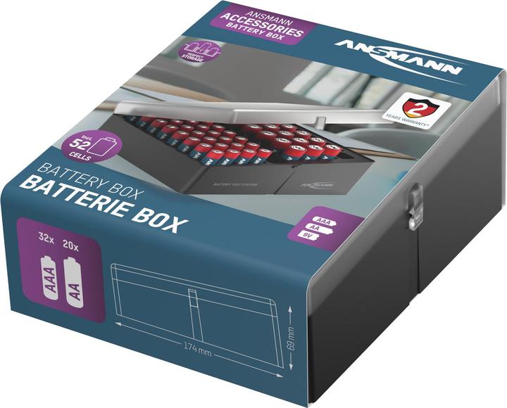 Produktbild Ansmann Alkaline Batterie Micro AAA / LR03 & Mignon AA / LR6 52er Karton (52 Stk., AA, AAA)
