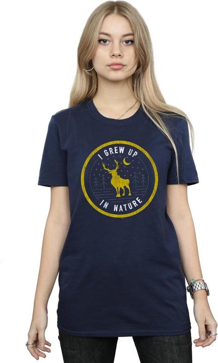 Immagine prodotto Disney Frozen 2 Sven I Grew Up In Nature Maglietta Ampia Donna (M)