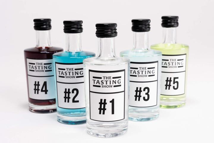 Produktbild The Tasting Show : Episode 01 GIN aus der Zentralschweiz / Schweiz (5 x 5 cl)