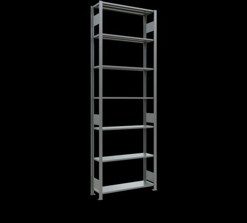 Actual product image Schulte Lagertechnik MULTIplus150 basic racking system with length ledgers