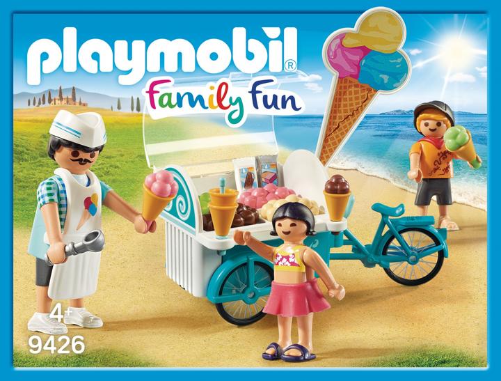Produktbild Playmobil Fahrrad mit Eiswagen (9426, Playmobil Family Fun)