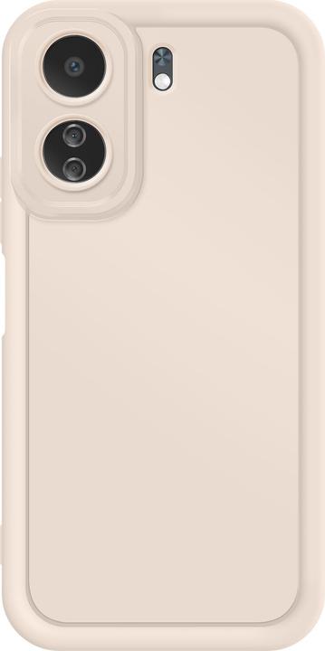 Actual product image OEM Rim TPU case for Xiaomi Redmi 13C 4G beige (Xiaomi Poco C65, Xiaomi Redmi 13C)