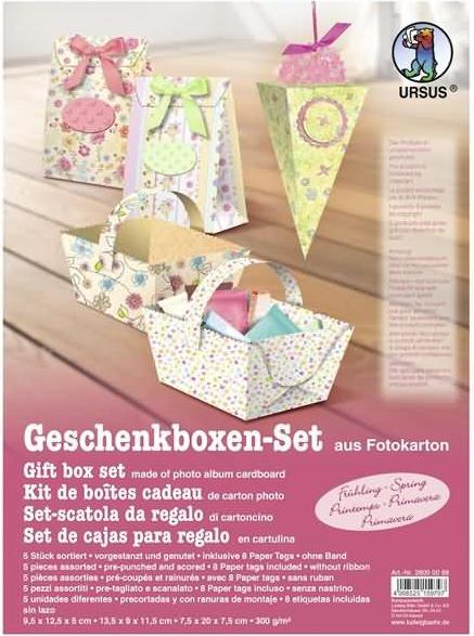Actual product image Ursus Gift box set spring boxes assorted PU=5 pieces (Gift box, 5 x)