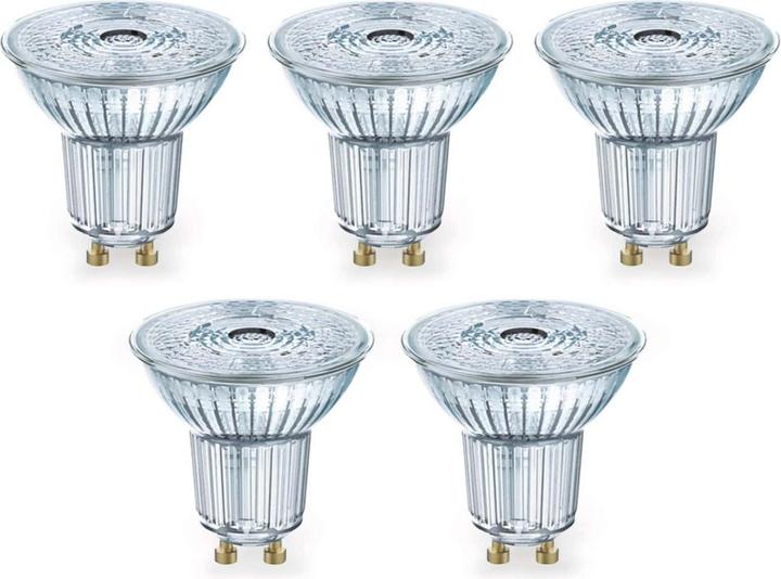 Actual product image Osram LED base (GU10, 4.30 W, 350 lm, 5 x, F)