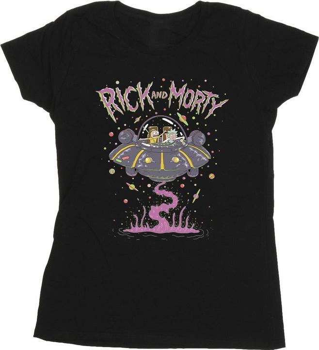 Produktbild Rick And Morty Pink Spaceship TShirt (XL)