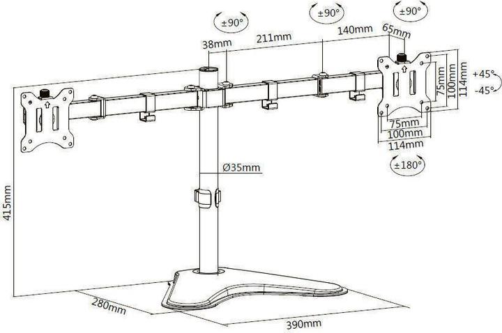 Image du produit equip Support de table (Tables, 32.01")