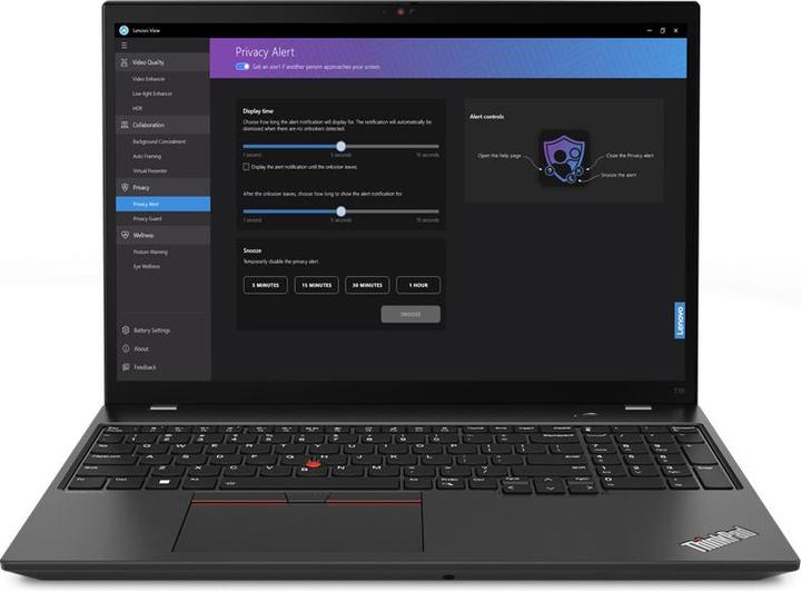 Produktbild Lenovo ThinkPad T16 G2 Intel Core i7-1355U 16inch WQUXGA OLED 2x16GB 1TB SSD M.2 Intel Iris Xe (16", Intel Core i7-1355U, 32 GB, 1000 GB)