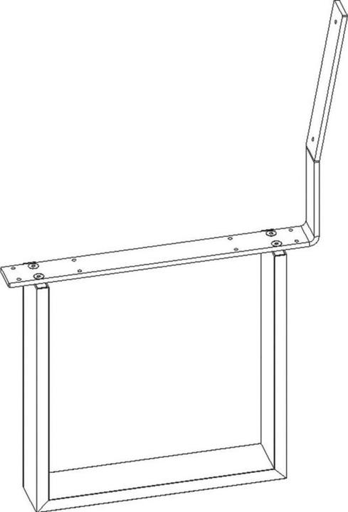 Image du produit Werkstarck Traverse avec dossier pour patin de banc