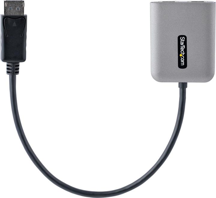 Produktbild StarTech com DP to Dual HDMI MST HUB - Dual HDMI 4K 60Hz - DisplayPort Multi Monitor Adapter with 1f (4.30 cm)