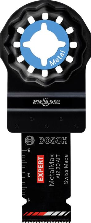 Produktbild Bosch Professional Zubehör EXPERT MetalMax AIZ 20 AIT Blatt für Multifunktionswerkzeuge, 40 x 20 mm, 5 Stück