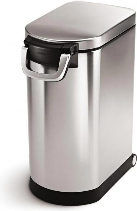 Image du produit Simplehuman Grand bac à aliments pour animaux de compagnie en acier inoxydable