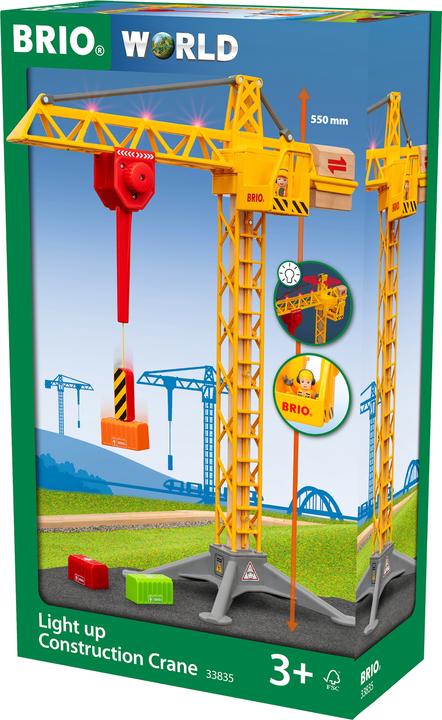 Produktbild Brio Baukran mit Lichtern