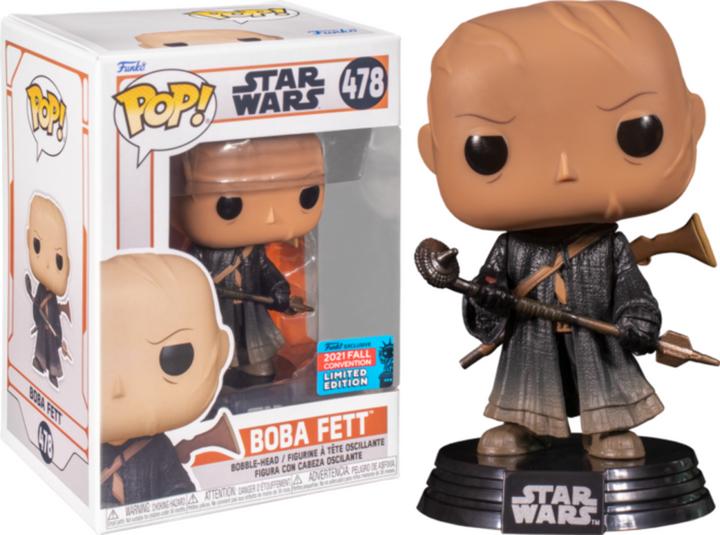 Produktbild Funko Figurka Pop POP: Star Wars: The Mandalorian – Boba Fett (NYCC Exclusive)