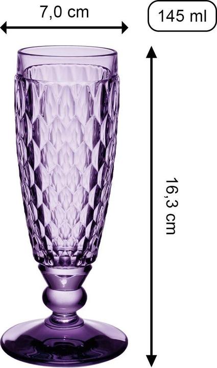 Produktbild Villeroy & Boch Sektglas Boston Coloured (14.50 cl, 1 Gläser, Sektgläser)