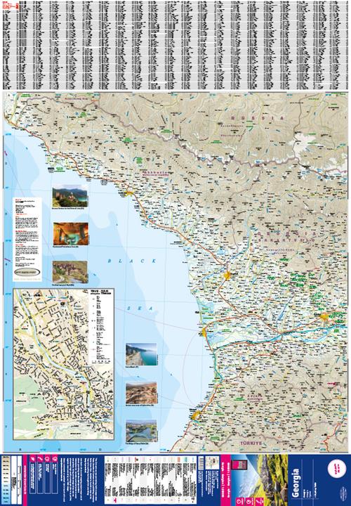 Image du produit Carte de Géorgie / Georgia (1:350.000)