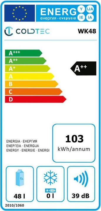 Energie-Label Kibernetik 48L (48 l)