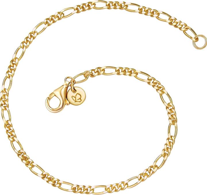 Glanzstücke München Damen Sterling Silber gelbgold - 26733 (17 cm, Sterling Silber)