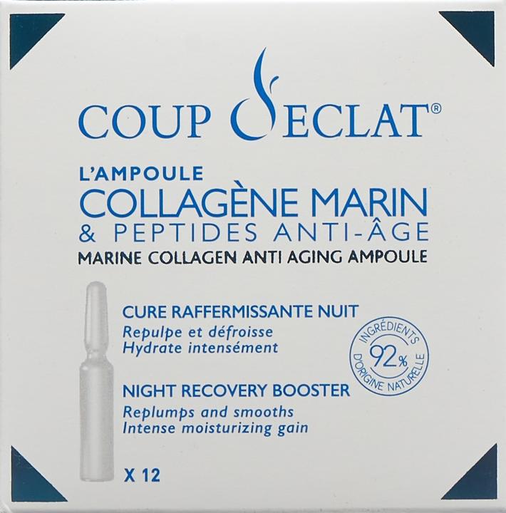 Immagine prodotto Coup d‘Eclat Meereskollagen und Anti-Aging-Peptide Ampullen (12 ml)