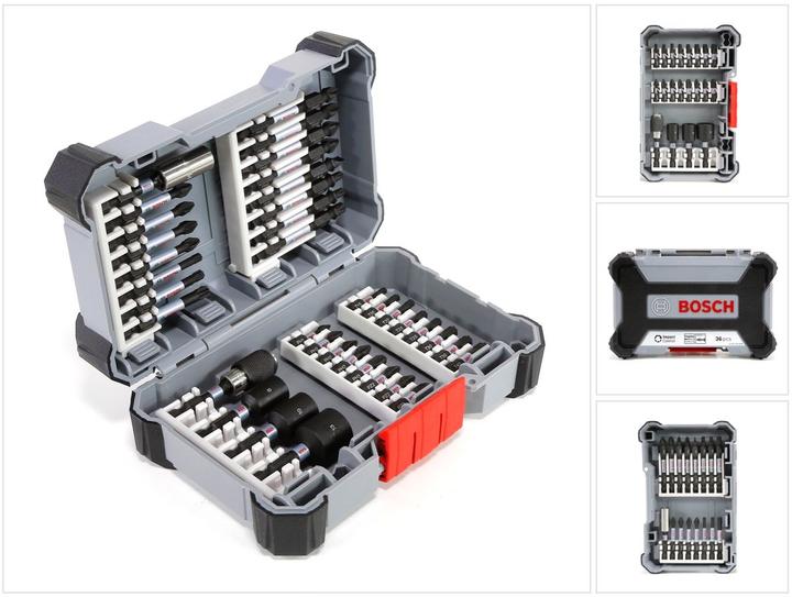 Produktbild Bosch Professional Zubehör 36-tlg. Impact Control Schrauberbit-Set (Kreuz Phillips PH M2, Kreuz Phillips PH M1, Kreuz Pozidriv PZ M3, Kreuz Phillips PH M3, Kreuz Pozidriv PZ M2)