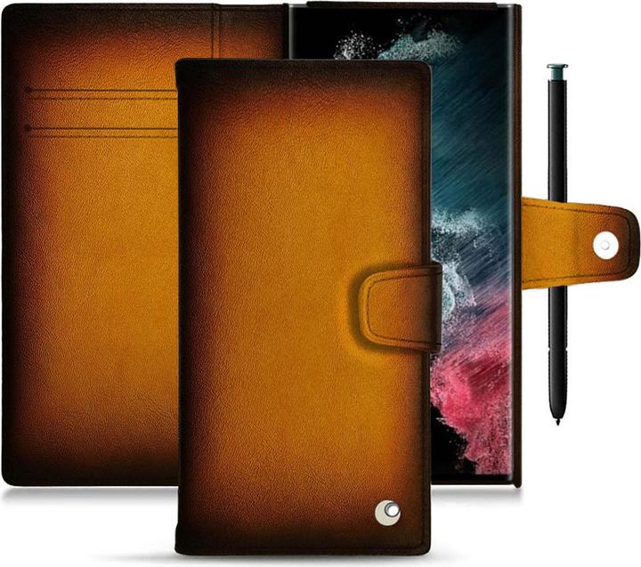 Actual product image Noreve Leather Cover (Samsung Galaxy S22 Ultra)
