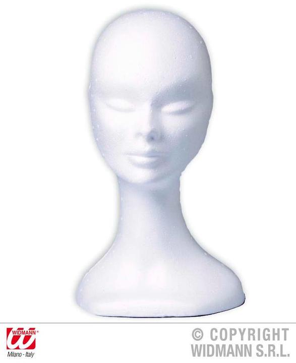 Actual product image Widmann Styrofoam head