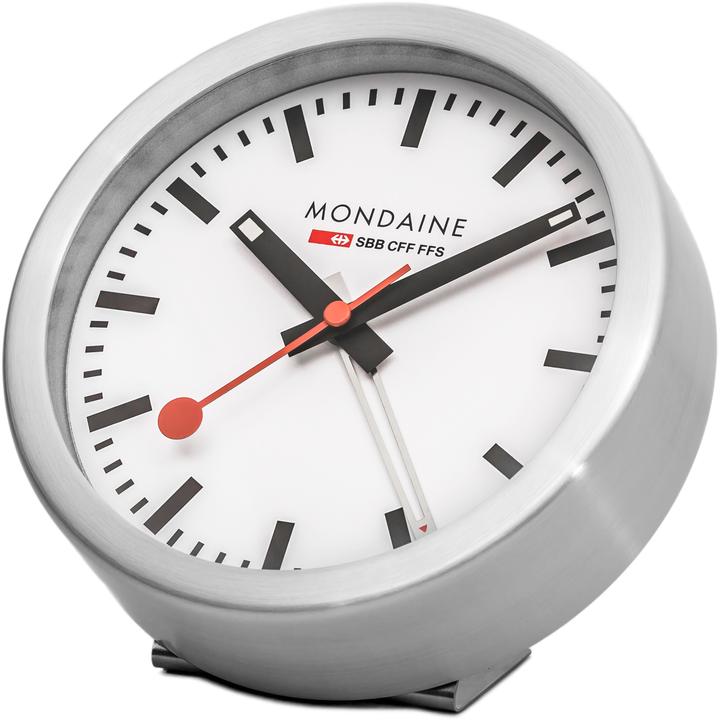 Mondaine Wanduhr/Tischuhr mit Alarm-Funktion