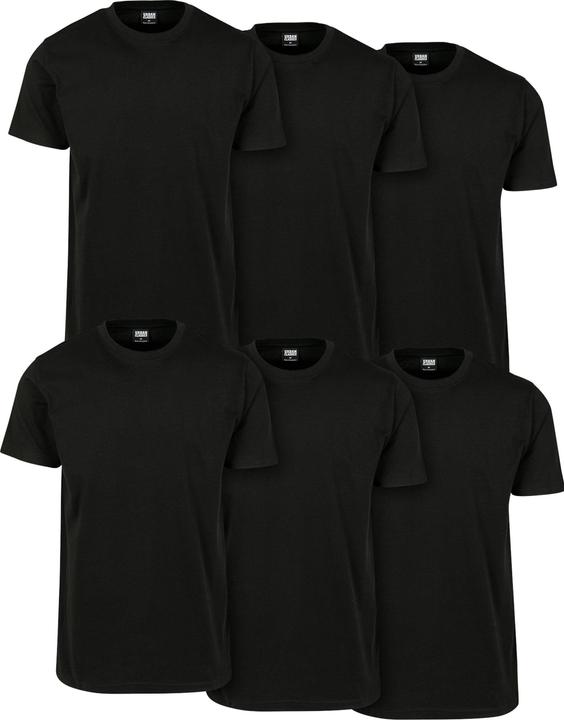 Actual product image Urban Classics Basic Tee 6-Pack (XL)