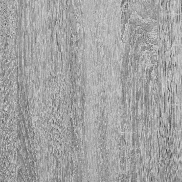 Actual product image VidaXL Bücherregal Bücherschrank Standregal Raumteiler Grau Sonoma Holzwerkstoff (80 x 30 x 189 cm)