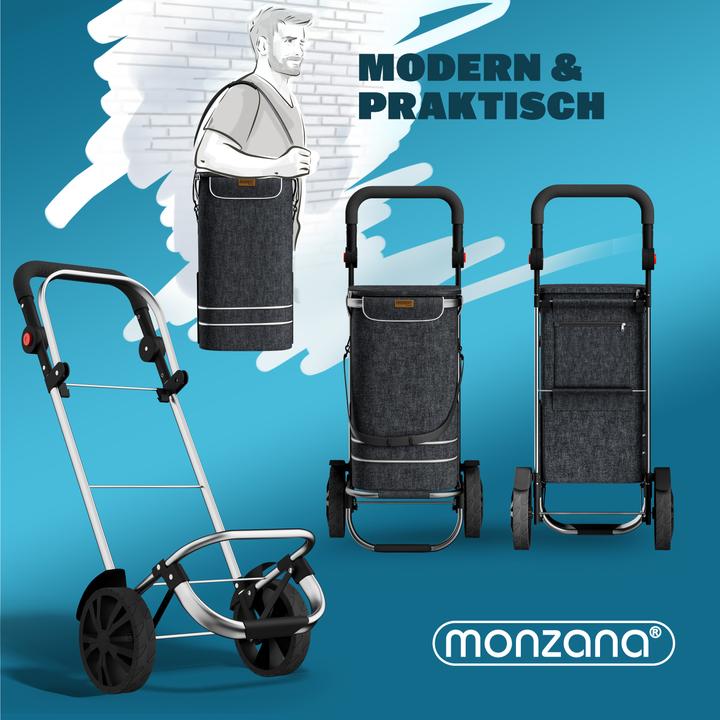 Actual product image Monzana 2in1 Shopping trolley