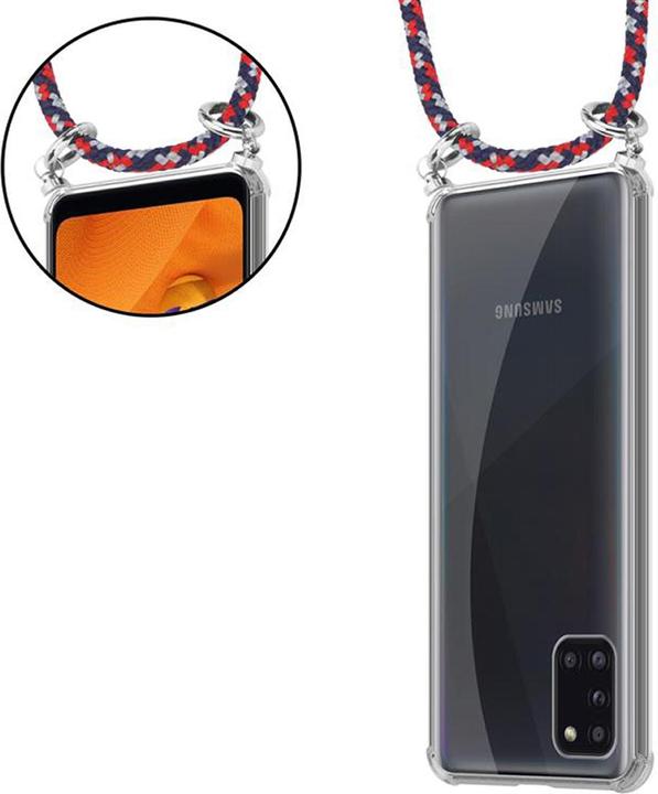 Produktbild Cadorabo TPU Handy Kette SILBER Cover
