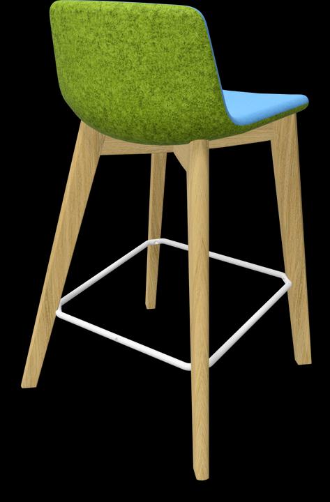 Immagine prodotto Narbutas Sgabello da bar Twist & Sit